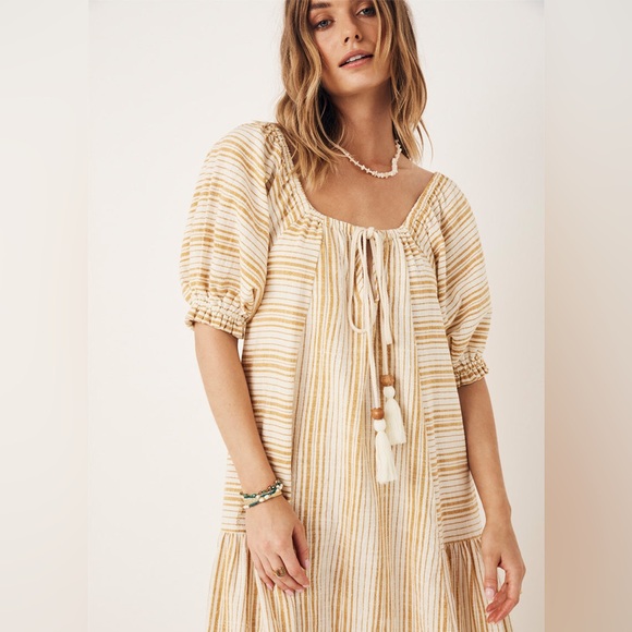 Spell Lady Palm Gown in Toffee - Picture 5 of 15